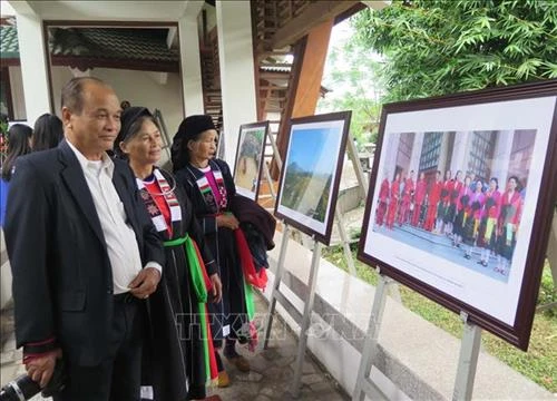 Triển lãm ảnh "Múa Tắc Xình - nét văn hóa đặc sắc của dân tộc Sán Chay"