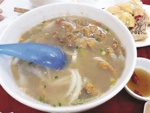 Canh cầu gai, món ăn đơn giản vô cùng thơm ngon