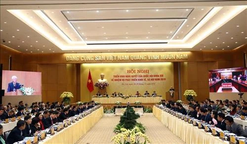 Chỉnh phủ ban hành Nghị quyết số 02 về nâng cao năng lực cạnh tranh quốc gia năm 2019