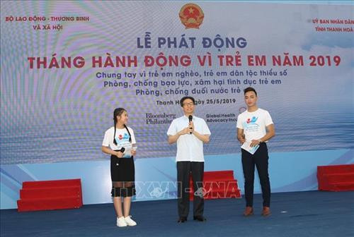 Phó Thủ tướng Vũ Đức Đam dự Lễ phát động Tháng hành động vì trẻ em năm 2019