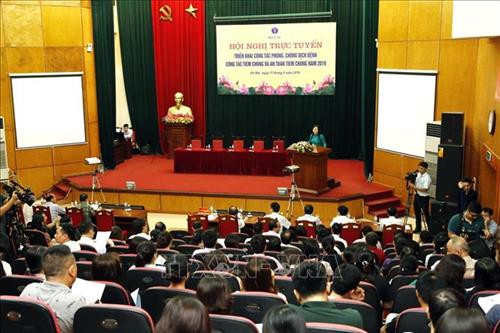 Bộ Y tế trực tuyến tại gần 700 điểm cầu về công tác phòng, chống dịch bệnh và an toàn tiêm chủng