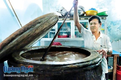 Nghề làm nước mắm truyền thống Đức Lợi