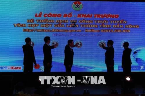 Đắk Nông khai trương Hệ thống dịch vụ công trực tuyến tích hợp một cửa liên thông