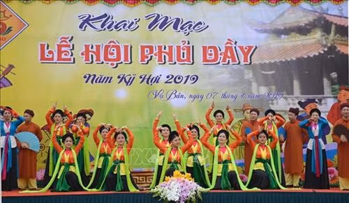 Lễ hội Phủ Dầy gắn với bảo tồn, phát huy tín ngưỡng thờ Mẫu 