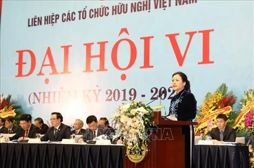 Khai mạc Đại hội đại biểu toàn quốc lần thứ VI Liên hiệp các tổ chức hữu nghị Việt Nam