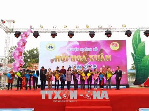 Quảng Ninh phát triển thương hiệu hoa Hoành Bồ