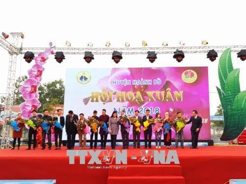 Quảng Ninh phát triển thương hiệu hoa Hoành Bồ