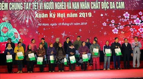 Hà Nam chung tay Tết vì người nghèo và nạn nhân chất độc da cam