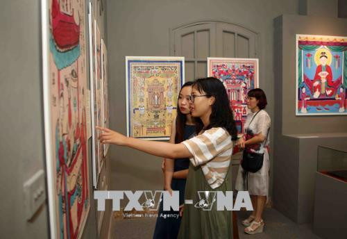 Triển lãm "Tranh dân gian Việt Nam" tại Hoàng thành Thăng Long