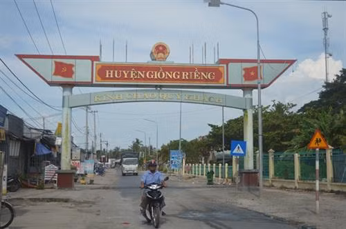 Huyện Giồng Riềng hướng tới xây dựng nông thôn mới kiểu mẫu