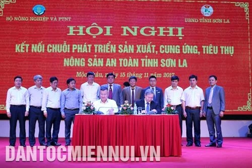 Kết nối tiêu thụ nông sản Sơn La về thị trường Hà Nội