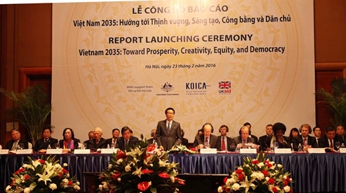 Công bố Báo cáo “Việt Nam 2035: Hướng tới thịnh vượng, sáng tạo, công bằng và dân chủ” 