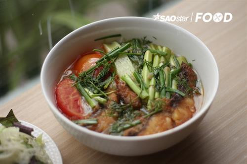 Bún cá - mỗi miền Bắc, Trung, Nam là một cung bậc vị giác