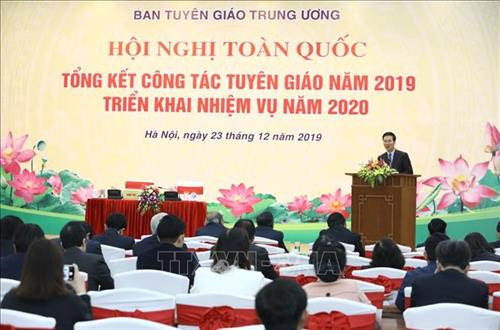Trưởng ban Tuyên giáo Trung ương: Phát huy vai trò chủ lực của tuyên giáo trong bảo vệ nền tảng tư tưởng của Đảng