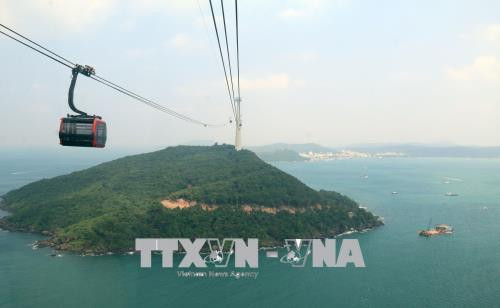 Kiên Giang khai trương tuyến cáp treo dài nhất thế giới