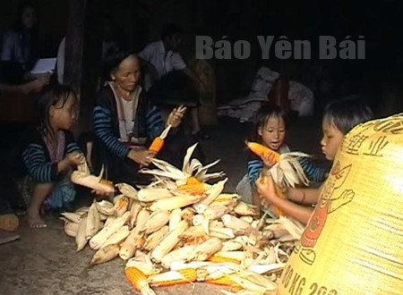 Lễ mừng cơm mới của đồng bào Mông ở Hồng Ca (Yên Bái)
