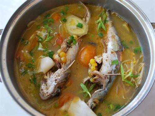 Canh chua cá úc sông Thu Bồn