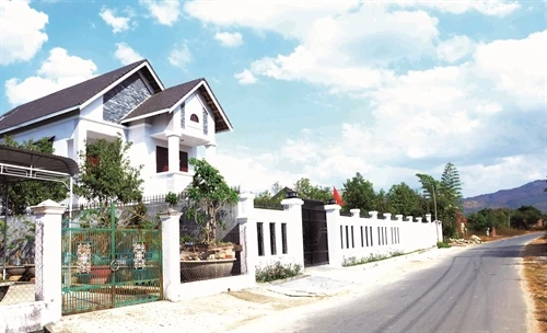Hòa Bình đạt chuẩn xây dựng nông thôn mới