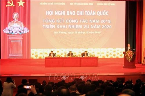 Hội nghị Báo chí toàn quốc tổng kết công tác năm 2019, triển khai nhiệm vụ năm 2020