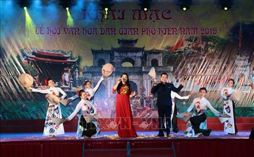 Rộn ràng Lễ hội văn hóa dân gian Phố Hiến