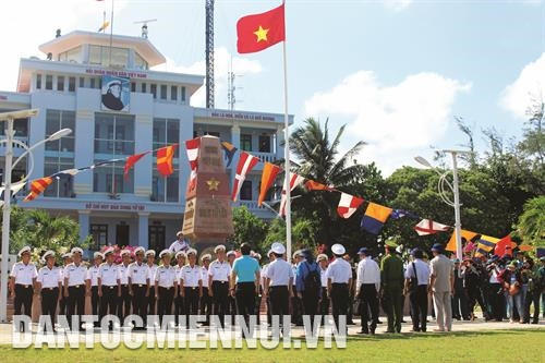 Ghi nhận ở đảo Song Tử Tây