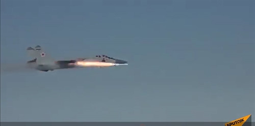 Xem MiG 31 Nga tiêu diệt tên lửa hành trình đối phương
