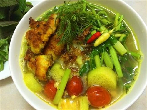 Giản dị bún cá rô đồng Hải Dương