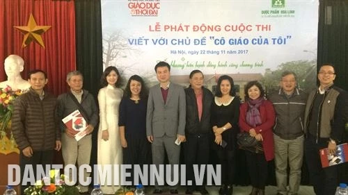 Phát động cuộc thi viết về chủ đề "Cô Giáo của tôi" lần thứ hai