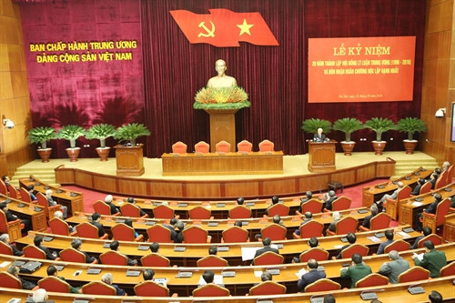 Tổng Bí thư Nguyễn Phú Trọng dự lễ Kỷ niệm 20 năm thành lập Hội đồng Lý luận Trung ương