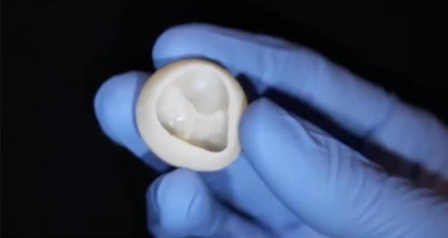 Sử dụng máy in 3D tạo ra các bộ phận chức năng của tim không có collagen