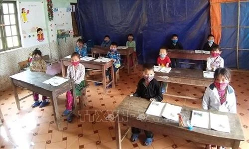 Dịch COVID-19: Học sinh vùng cao Hà Giang trở lại trường đạt tỷ lệ cao sau kỳ nghỉ dài ngày