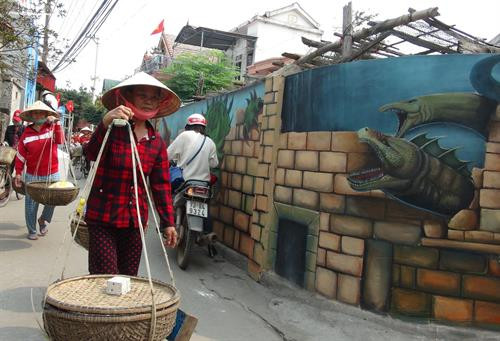 Ấn tượng làng bích họa Cảnh Dương