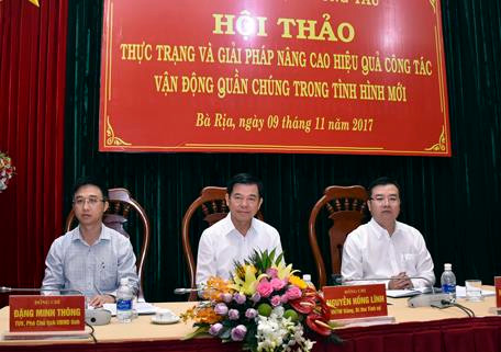 Bà Rịa-Vũng Tàu nâng cao hiệu quả công tác dân vận trong tình hình mới