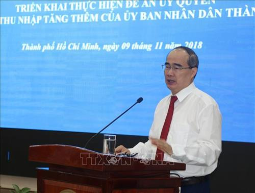 Thành phố Hồ Chí Minh triển khai đề án ủy quyền và thu nhập tăng thêm