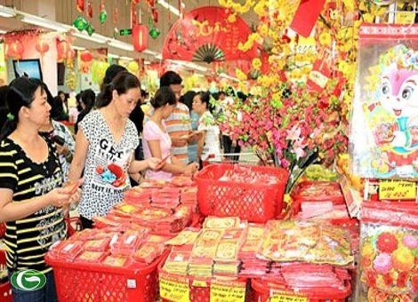 Các siêu thị Thành phố Hồ Chí Minh cam kết đảm bảo cung ứng hàng hóa Tết