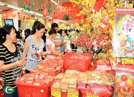 Các siêu thị Thành phố Hồ Chí Minh cam kết đảm bảo cung ứng hàng hóa Tết