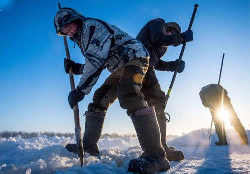 Băng giá – nguồn sống của cư dân xứ lạnh nhất thế giới