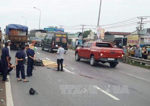 Tai nạn giao thông nghiêm trọng ở Đồng Nai