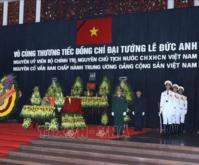 Lễ viếng nguyên Chủ tịch nước Lê Đức Anh