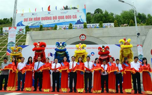 Đưa hầm đường bộ Đèo Cả vào khai thác