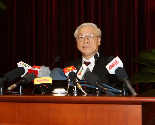 Toàn văn bài phát biểu của Tổng Bí thư Nguyễn Phú Trọng bế mạc Hội nghị lần thứ tư Ban Chấp hành Trung ương Đảng khóa XII