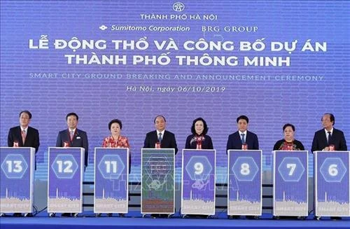 Động thổ dự án thành phố thông minh hơn 4 tỷ USD tại Đông Anh, Hà Nội