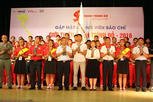 Lễ xuất quân Hành trình Đỏ năm 2016