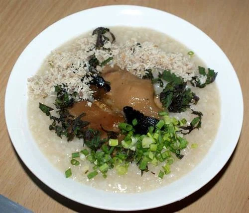 Đến Hà Giang đừng quên thưởng thức cháo ấu tẩu