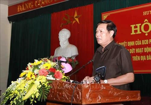 Dịch COVID-19 : Vĩnh Phúc công bố Quyết định dỡ bỏ việc khoanh vùng, cách ly; chấm dứt hoạt động của các chốt kiểm soát tại xã Sơn Lôi