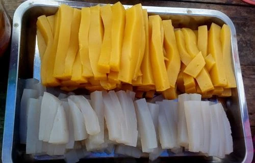 Bánh đúc của người Nùng xứ Mường Khương