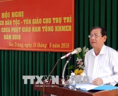 Sóc Trăng triển khai chính sách dân tộc đến các sư sãi, chức sắc tôn giáo