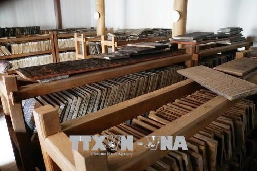 Bắc Giang đón nhận danh hiệu Bảo vật Quốc gia cho bộ Mộc bản kinh Phật chùa Bổ Đà