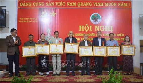 Gia Lai biểu dương người cao tuổi tích cực tham gia xây dựng hệ thống chính trị cơ sở