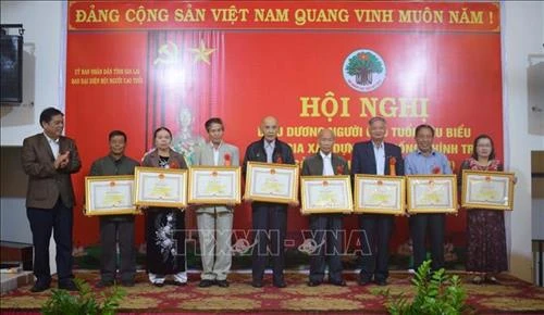 Gia Lai biểu dương người cao tuổi tích cực tham gia xây dựng hệ thống chính trị cơ sở